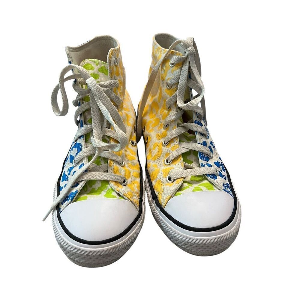 Converse Chuck Taylor Leopard Print High Top Sneakers Unisex Casual - Picture 7 of 7